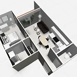Apartament 2 Pieces Climatise Avec Balcon Dans Le Vieil Antibes, Avec Ascenseur *