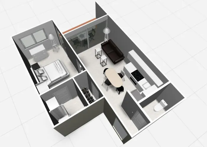 公寓 2 Pieces Climatise Avec Balcon Dans Le Vieil Antibes, Avec Ascenseur *